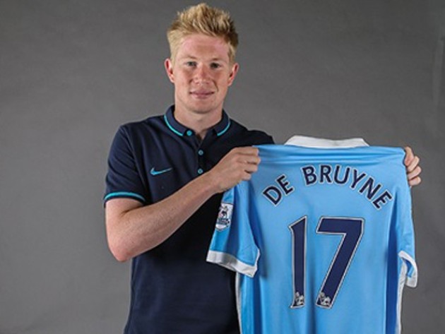 Kevin De Bruyne presentado como nuevo jugador del M. City
